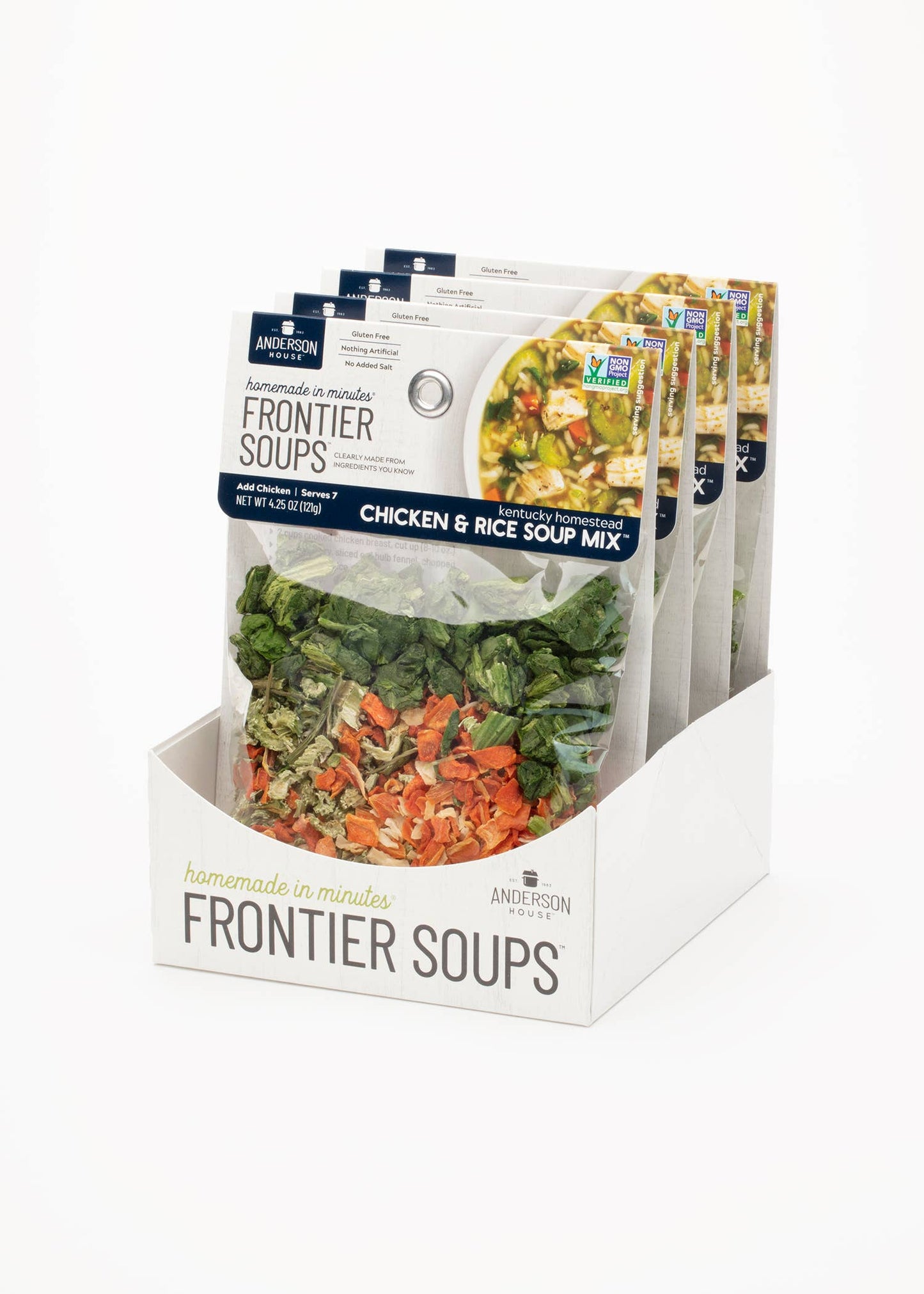 Anderson House | Frontier Soups - Kentucky Homestead Chicken & Rice Soup Mix