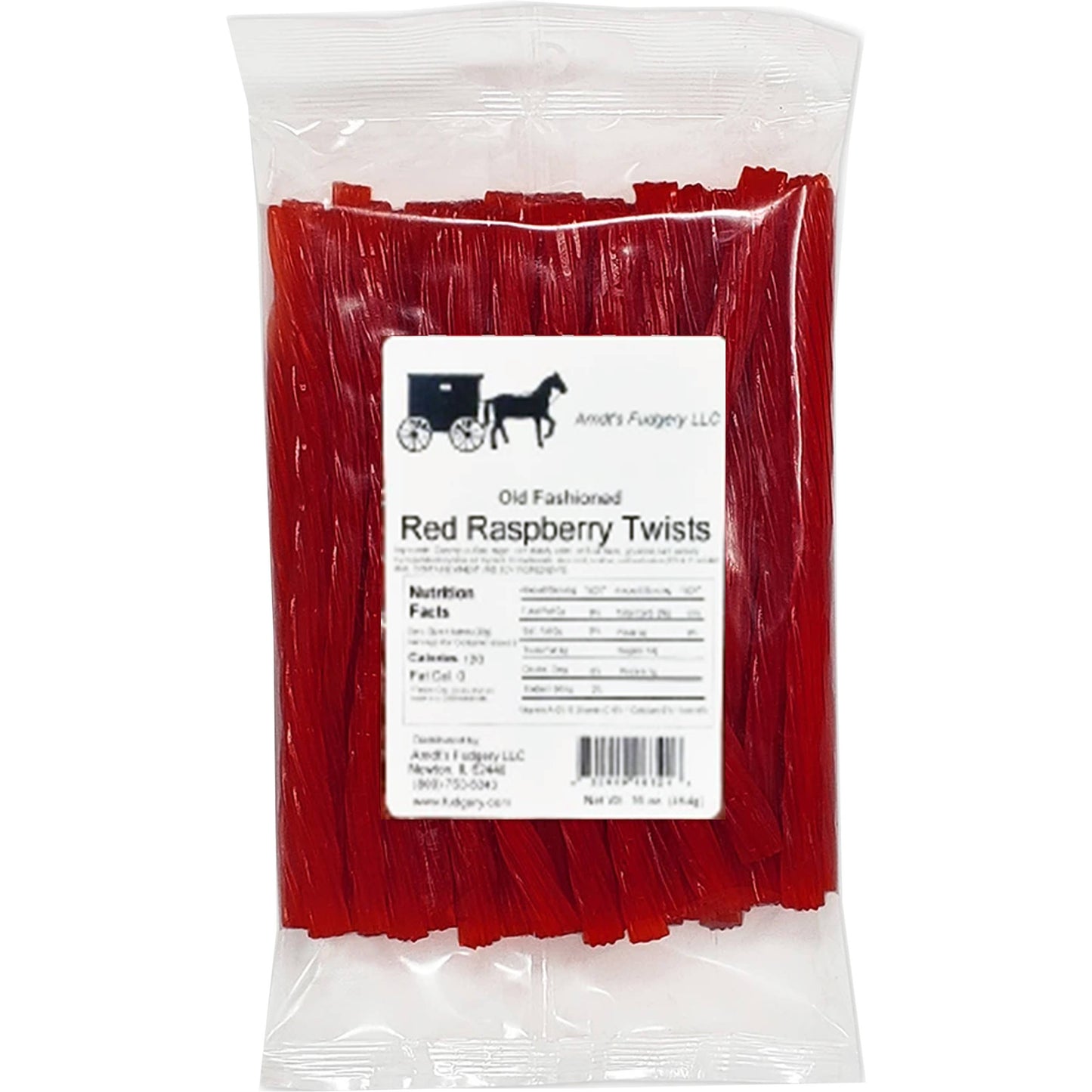 Arndt's Fudgery LLC - Licorice Twists 16 oz. Bag: Cinnamon