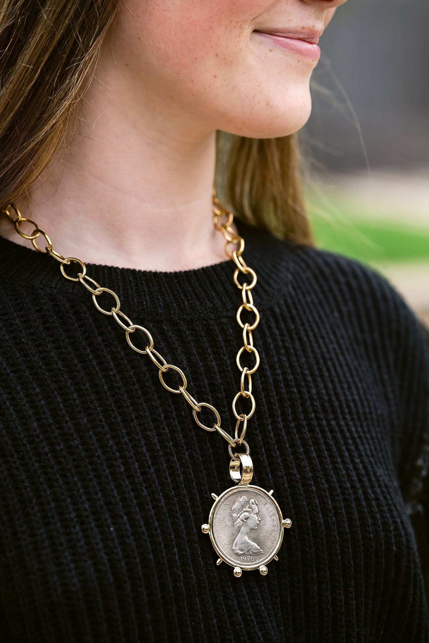 Grace Girl Beads - Artifact Necklace: Liberty