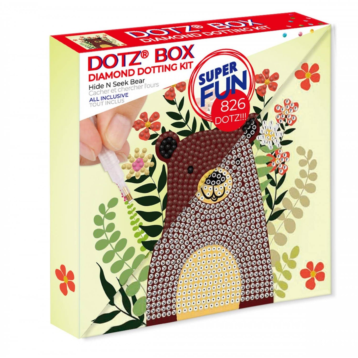 DIAMOND DOTZ® - Hide N Seek Bear (Small)