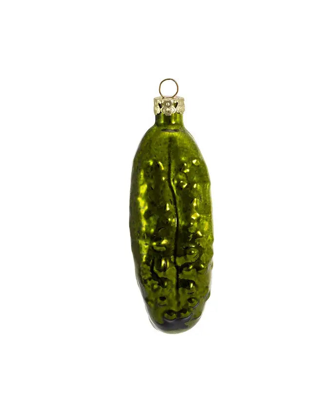 Kurt S. Adler, Inc. - 4"HAND BLOWN GLASS PICKLE ORNAMENT