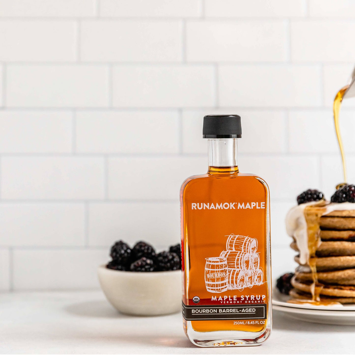 Runamok - Best Selling Bourbon Barrel-Aged Organic Vermont Maple Syrup