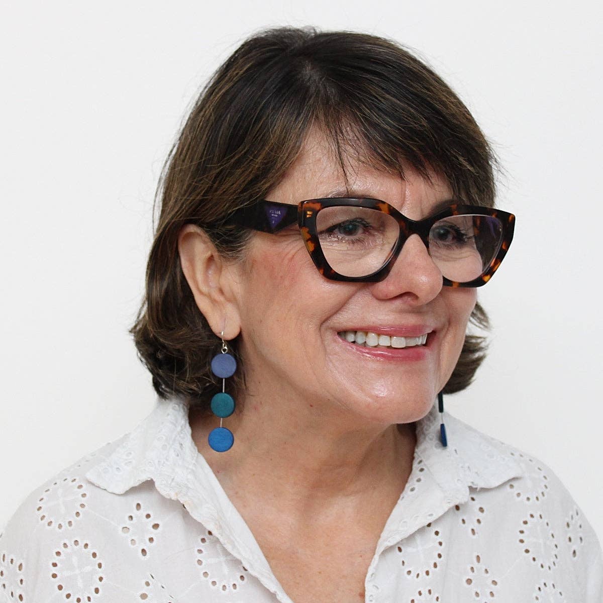 Sylca Designs - Blue Ashlyn Dangle Earring