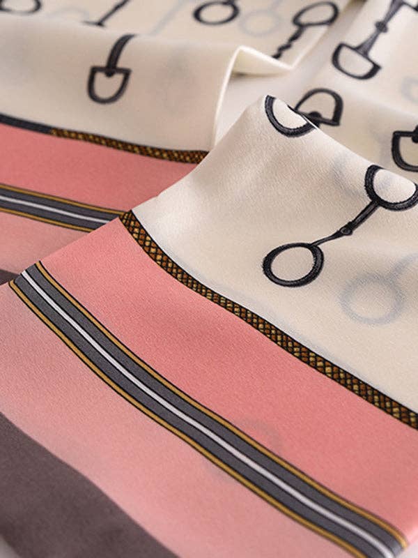 UZ Wholesale Store - Printed Sun Protection Shawl&Scarf: PINK / One_size