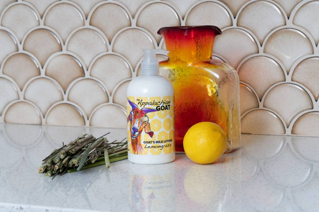 The Appalachian Goat - 16oz Lemongrass Goats Milk Lotion