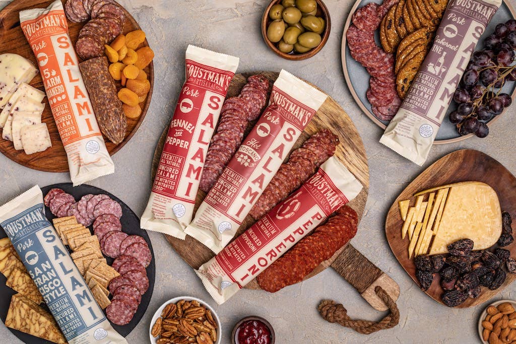 Foustman's Salami - PEPPERONI | FOUSTMAN'S ALL-NATURAL UNCURED - 8oz
