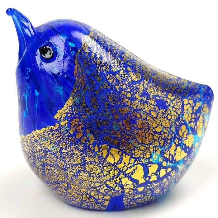 Alice Sturzinger LLC - Murano Little Bird of Inspiration Figurine - Muliple Color: Green