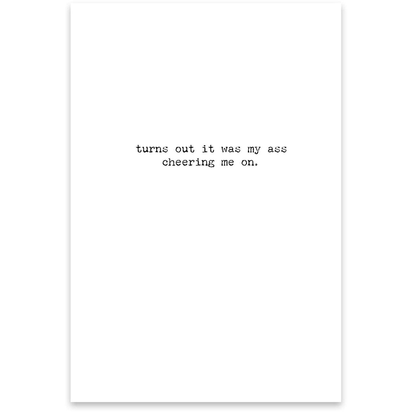 Primitives by Kathy - Jog Today Greeting Card