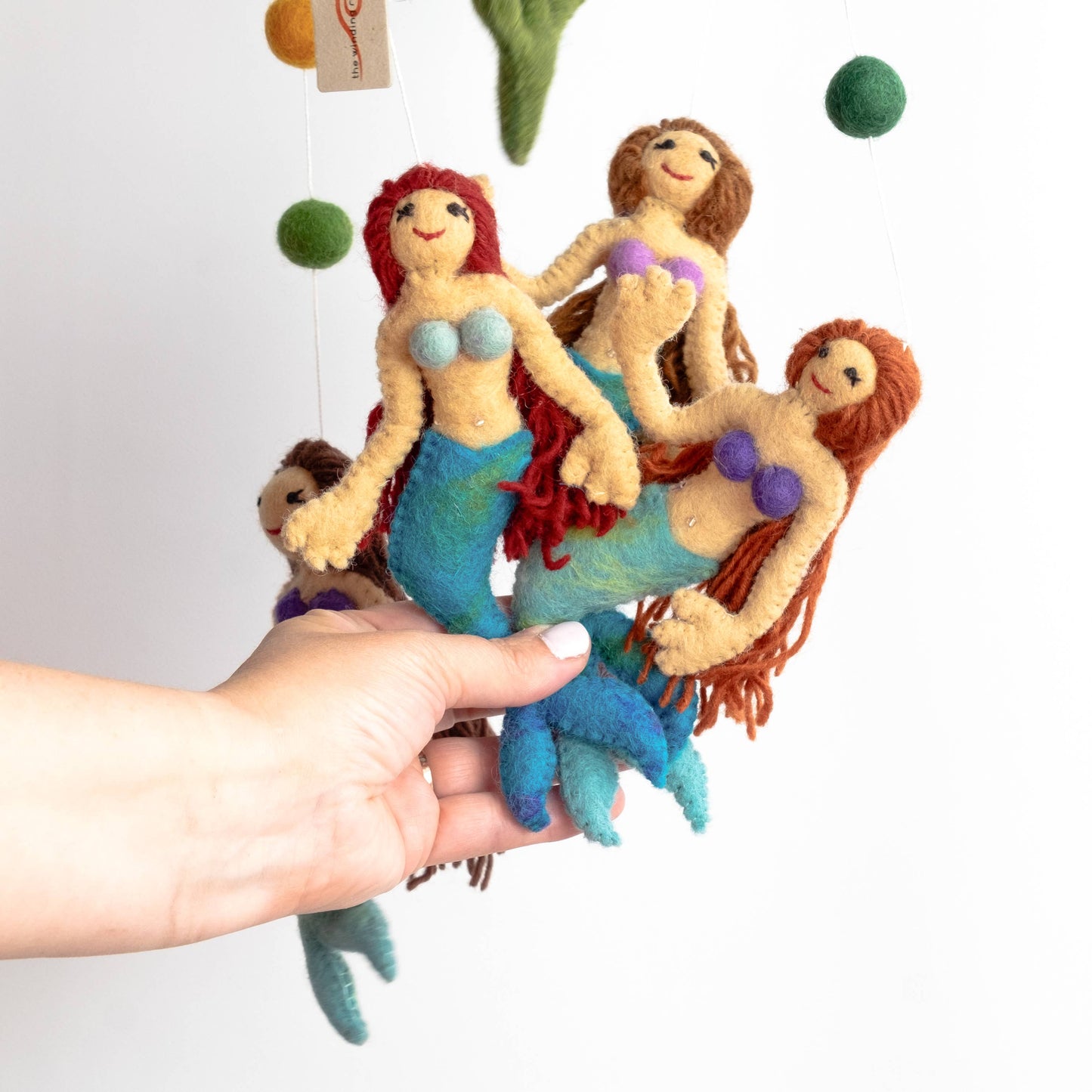 The Winding Road - Baby Mobile - Mermaid Under the Sea - Nursery Decor