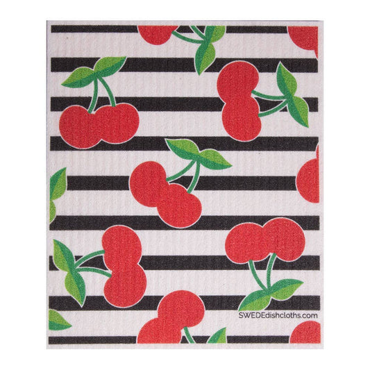 SWEDEdishcloths - Swedish Dishcloth Cherry Collage