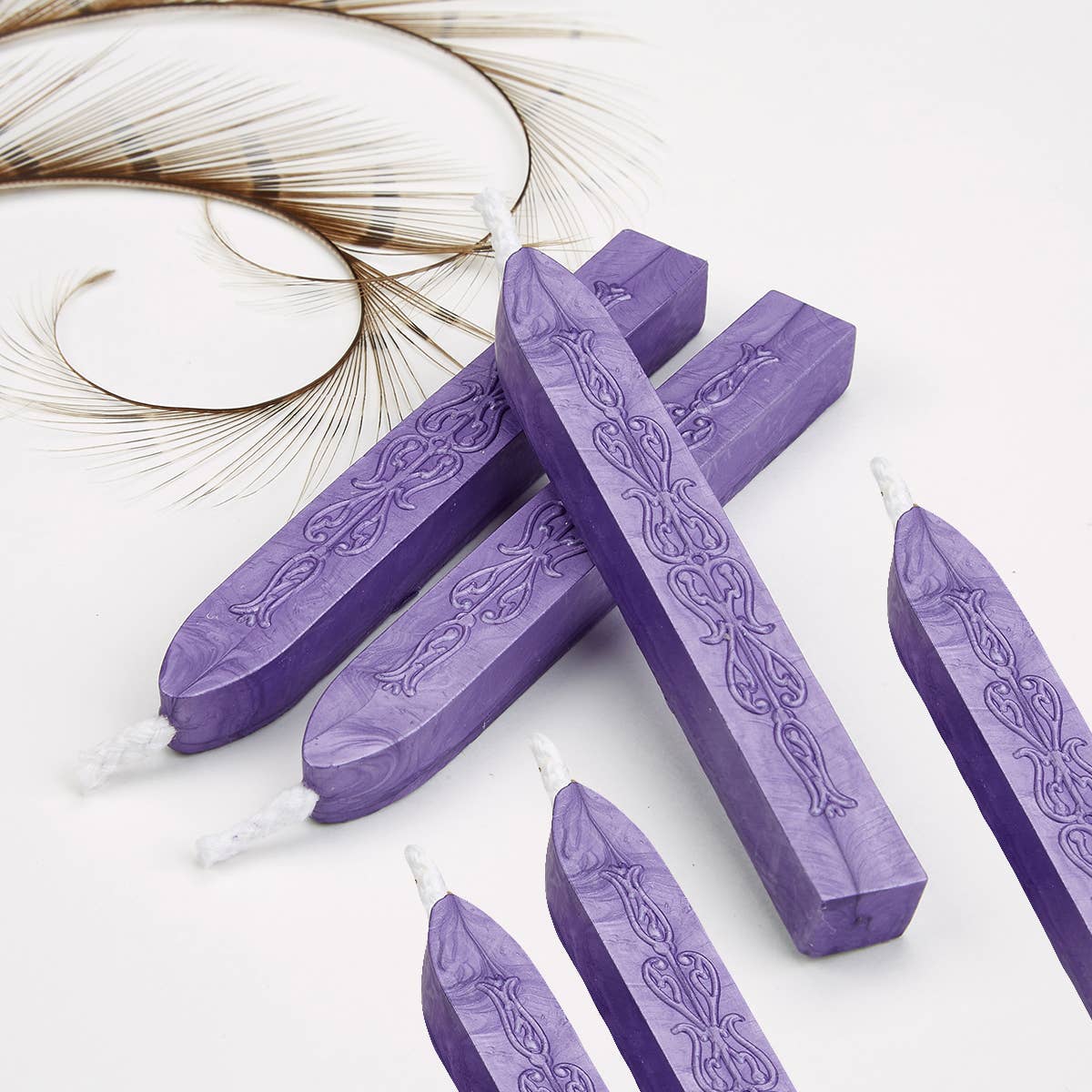Freund Mayer & Co. - Sealing Wax Sticks with wick by color Bulk- 25+ colors- 12's: Apple Green