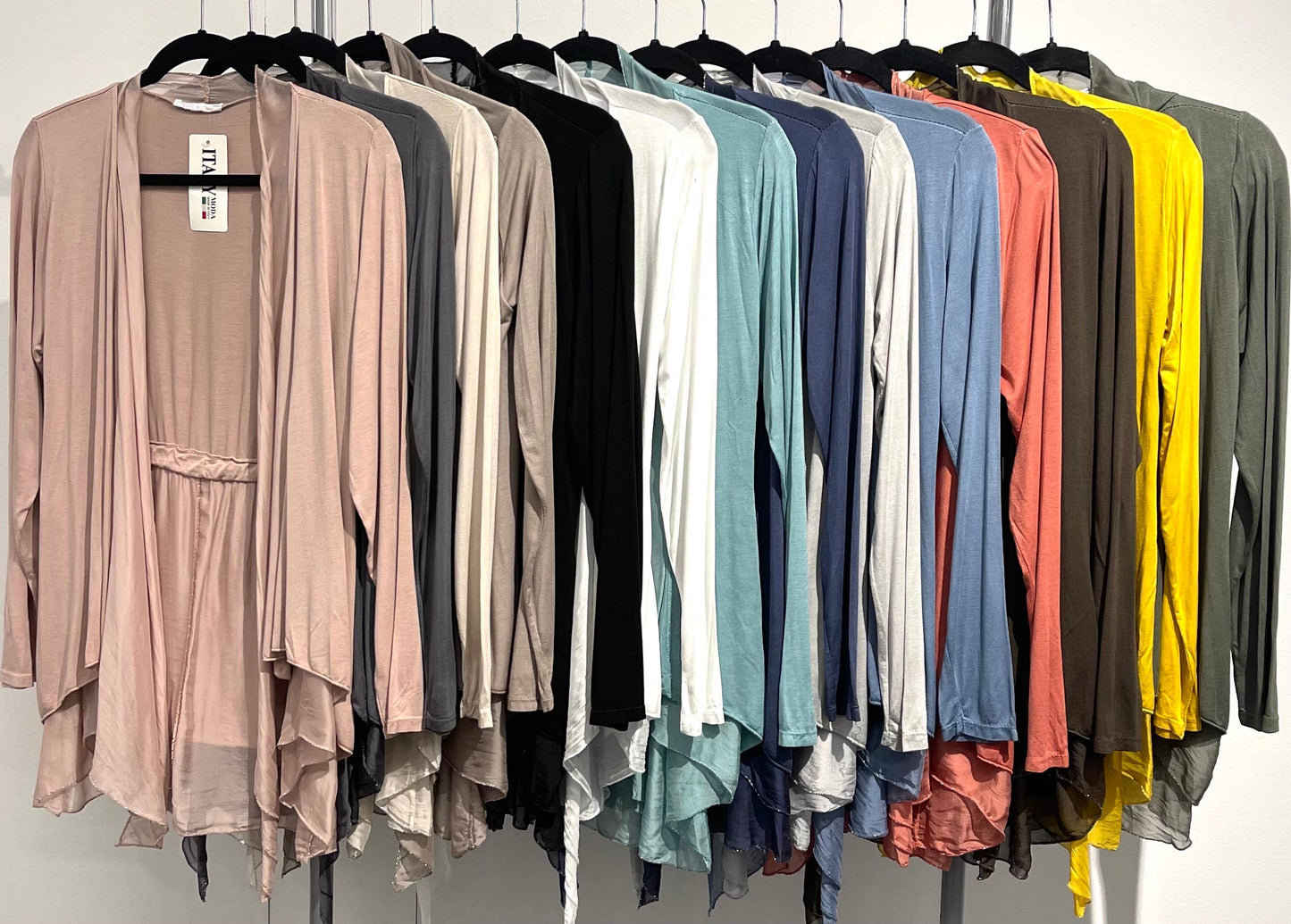 Dance in Paris - Women's Sleeveless Solid Maxi Dress, Multi Layers: One Size / Denim Blue