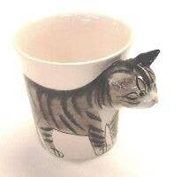 Sea Island Imports, Inc. - Mug, Cat Gray Tabby
