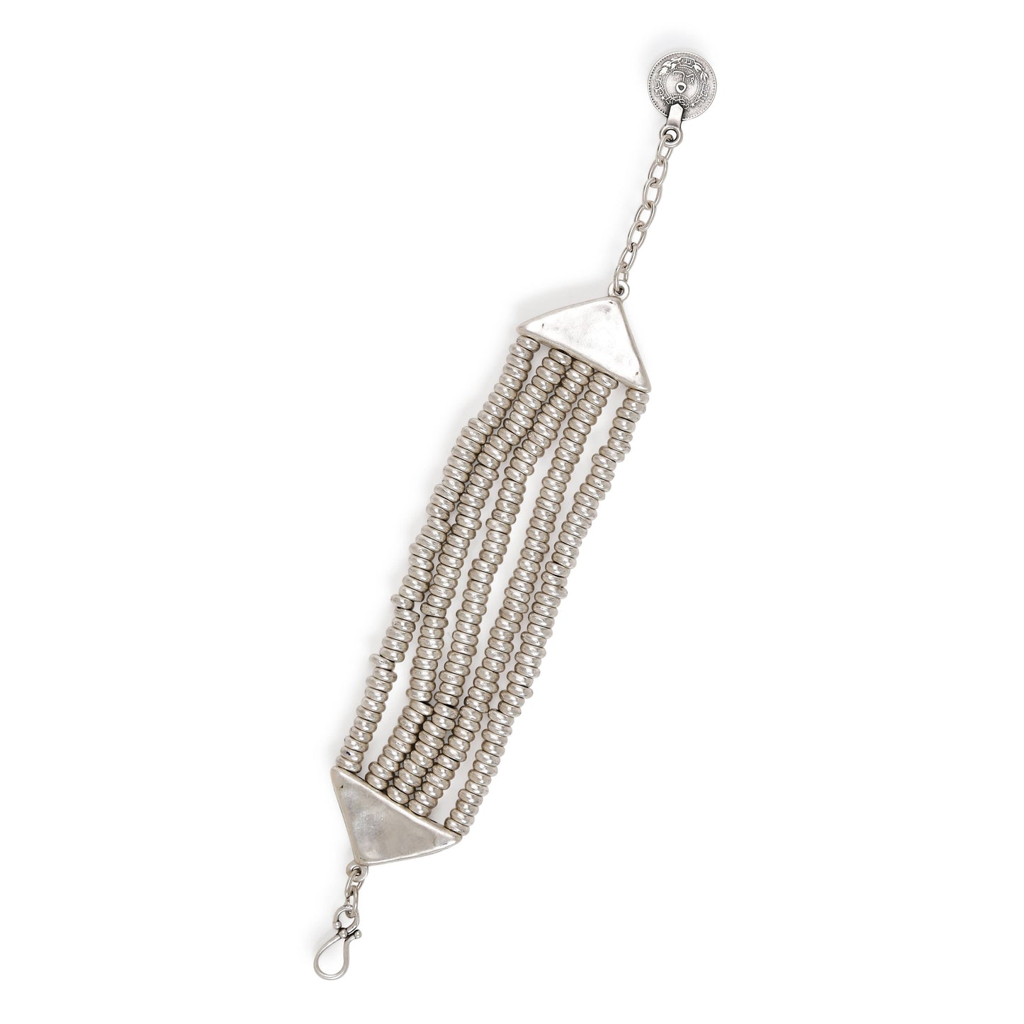 Chanour - Handmade Pewter Bracelet - SLVR2003