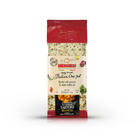 Tiberino - Risotto with Porcin and White Truffle Oil