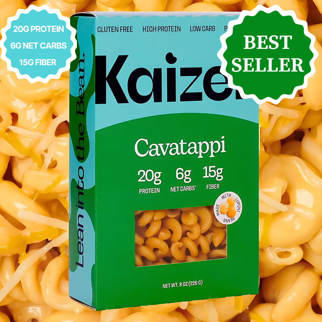 Kaizen Food Company - Cavatappi 6g Net Carb High Protein Pasta - Low Carb, Keto