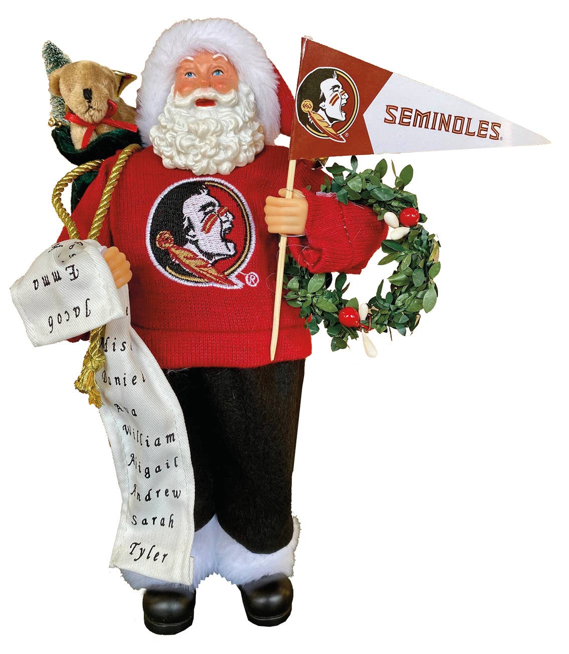 Santa’s Workshop Inc. - 12" Florida State Proud Santa