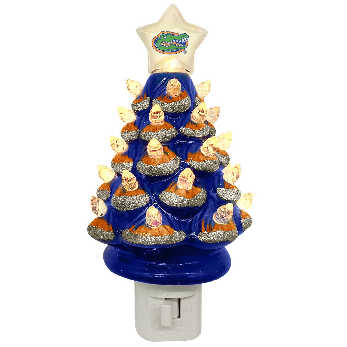 Santa’s Workshop Inc. - 6.5" Florida Xmas Tree Nite Lite
