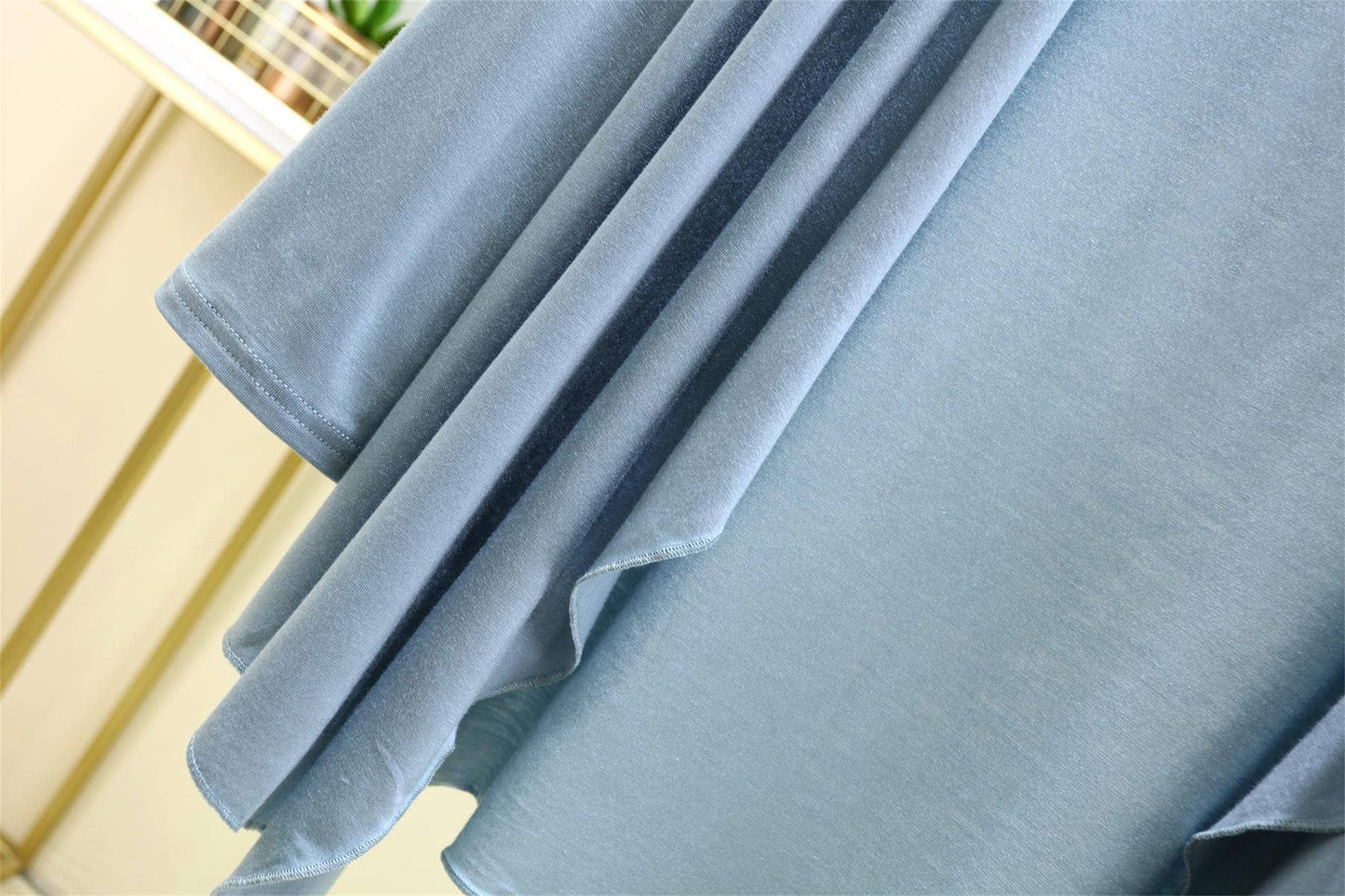 Hope & Sunshine - Modal Long Sleeve Cardigan For Women: Blue / L