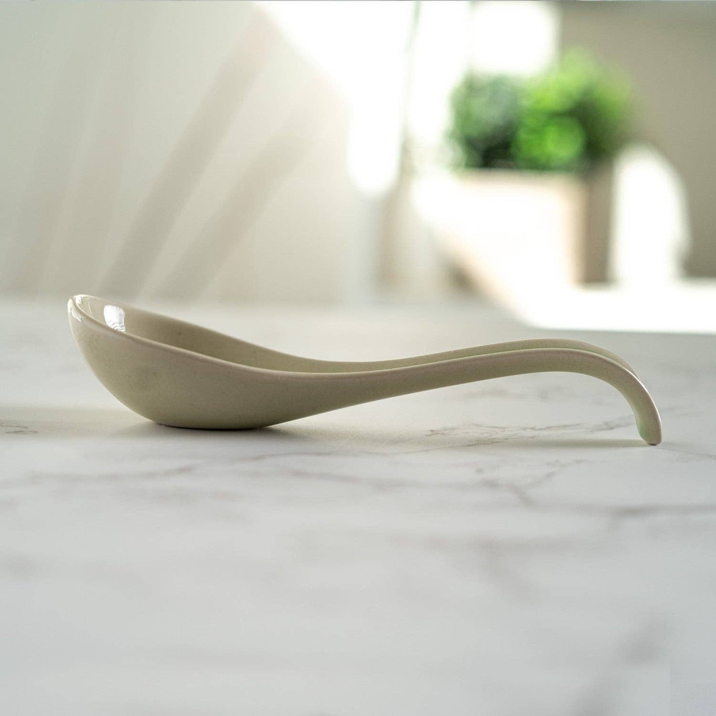 Urban Tokyo - 5.9"L Porcelain Soup Spoon Light Green (10/240)
