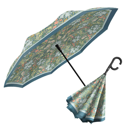 RainCaper - RainCaper William Morris "Golden Lily" Reverse Umbrella