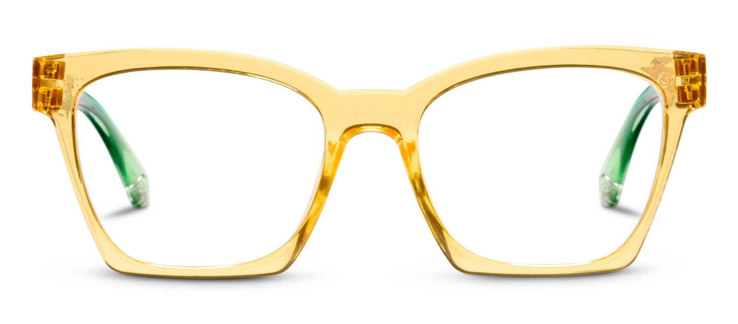 Peepers - Maisie (Blue Light): Blue/Ikat / Reading / 1.50