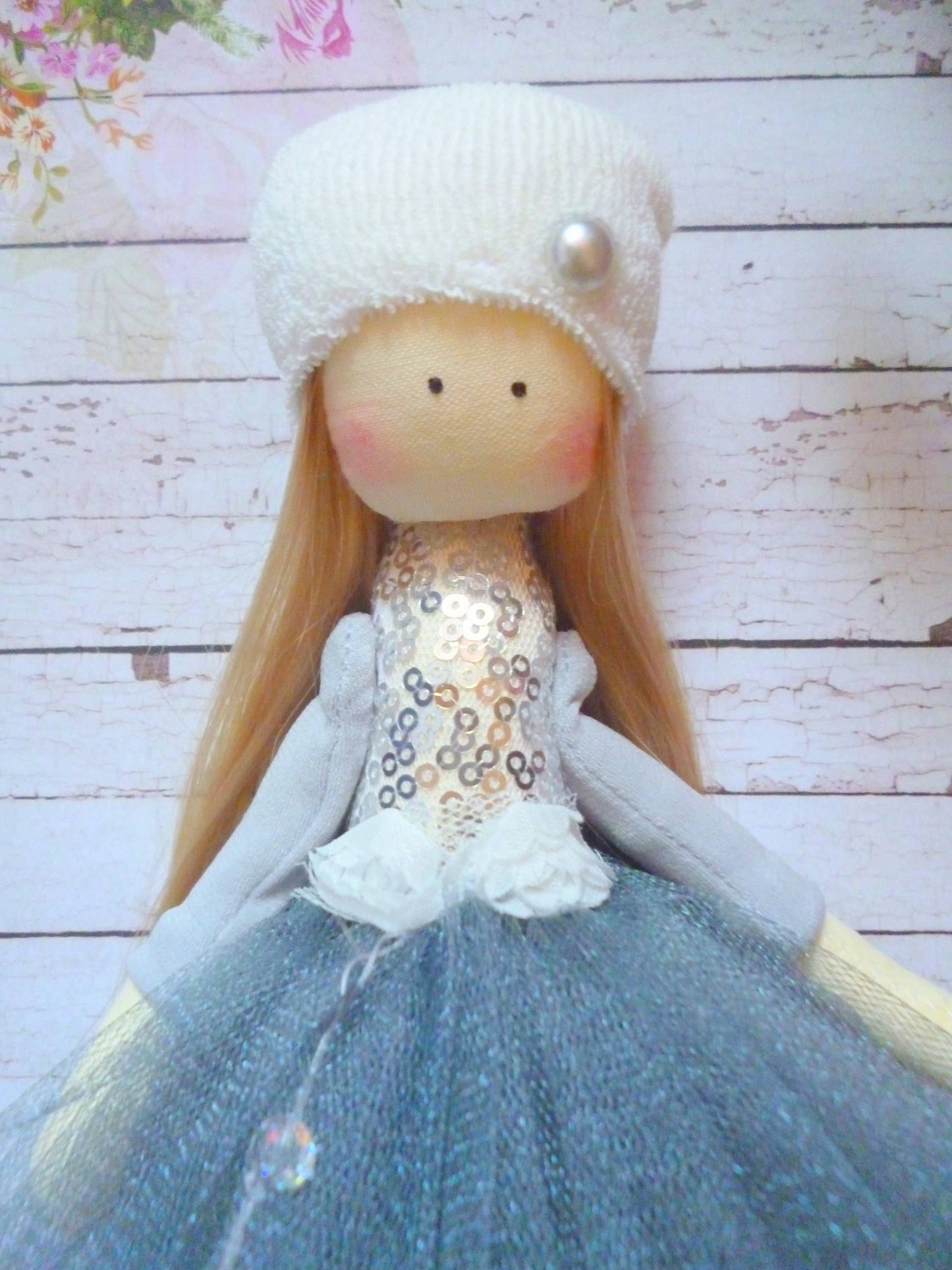 ChernikovaNataliya - Handmade Princess Tilda Doll, Soft Textile Toy