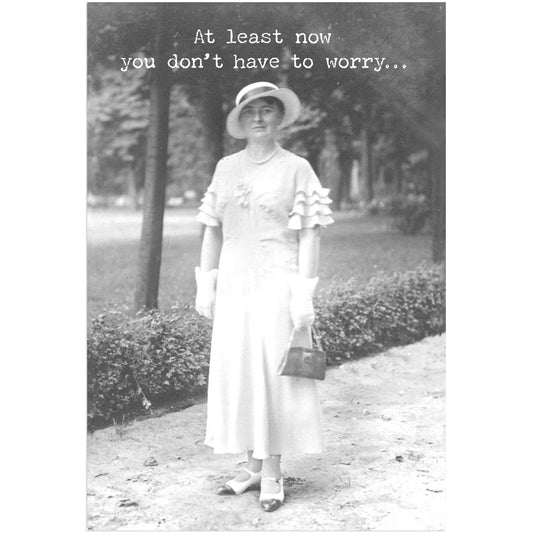 Primitives by Kathy - Don't Worry Greeting Card
