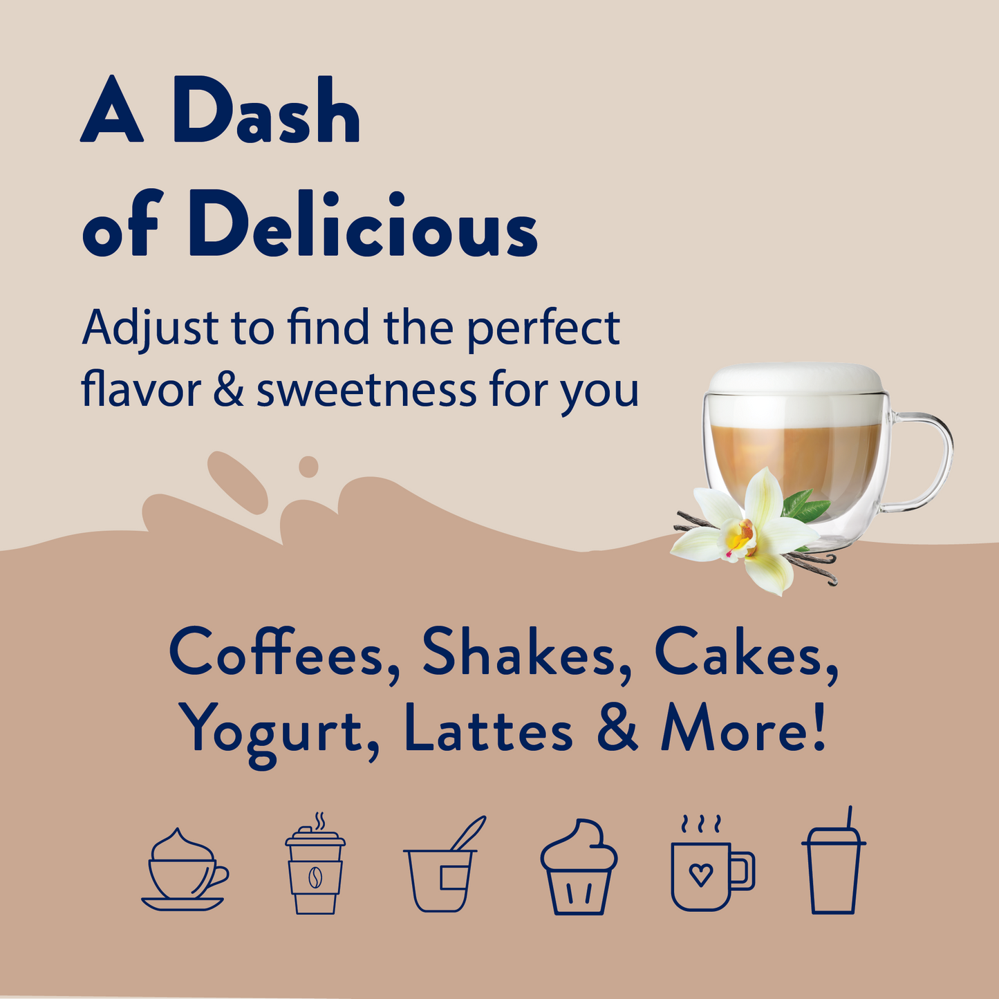 Jordan's Skinny Mixes - Sugar Free French Vanilla Syrup