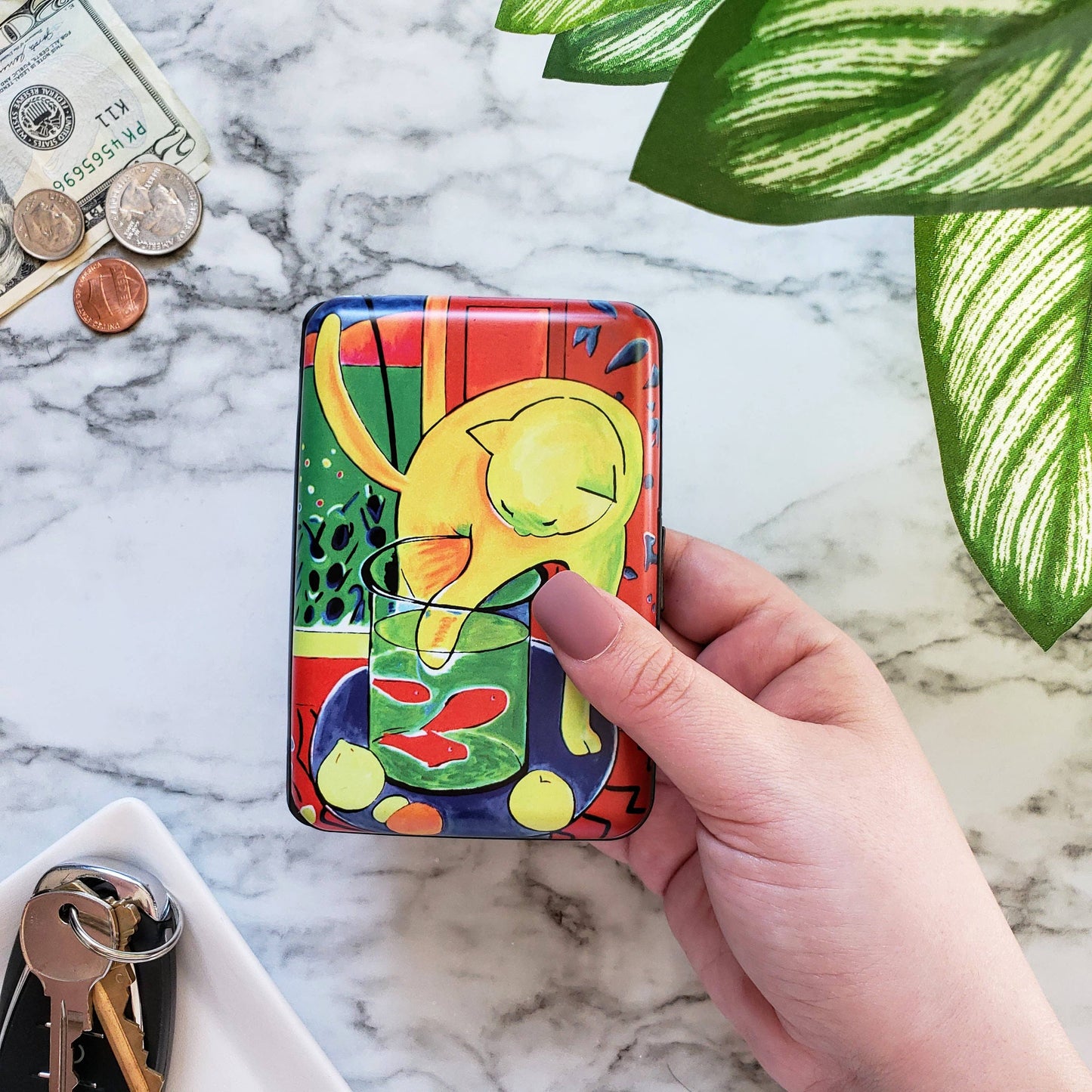 Monarque - Matisse Cat - Armored Wallet