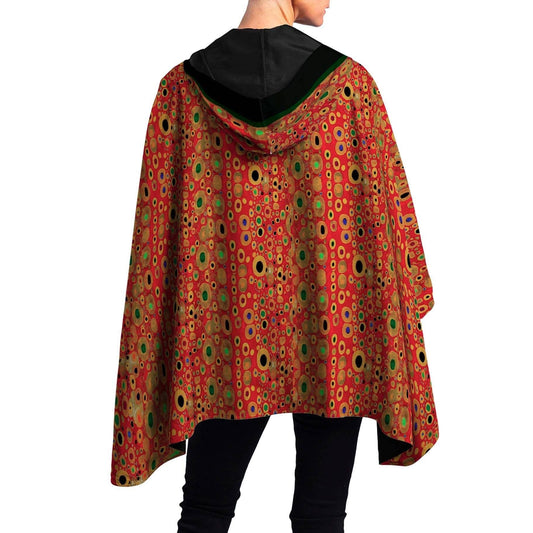 RainCaper - Klimt Hope II Womens Rain Cape - Rainproof Breathable Rain Poncho