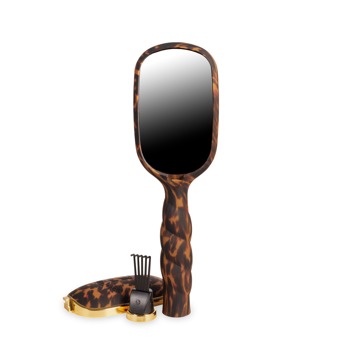 TELETIES - Detangler Hair Brush for Fine Hair - Tortoise