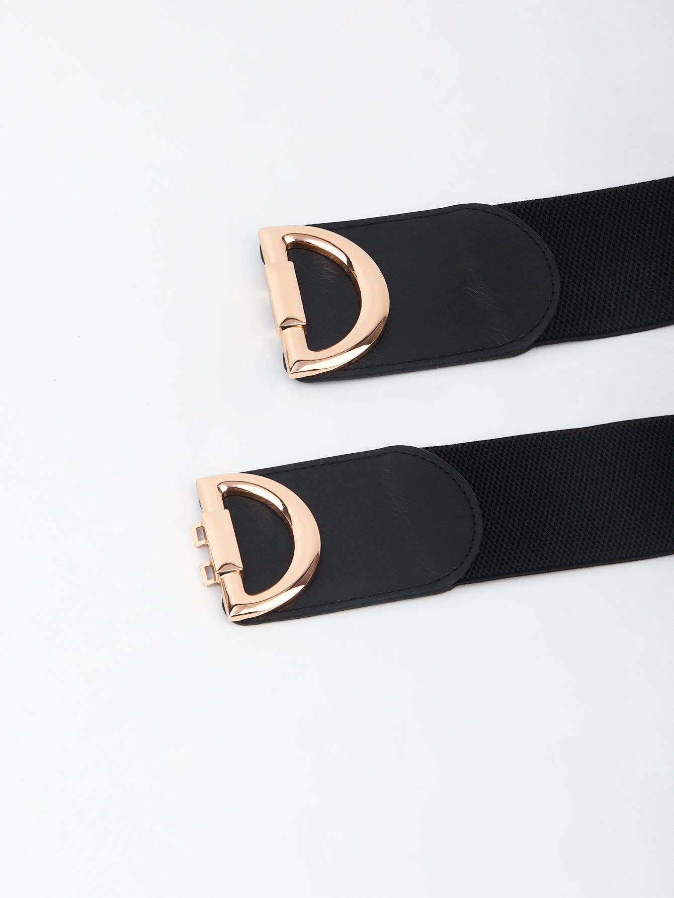 Kustom Kreations Goods - D Buckle Elastic Belt: Ochre / One Size
