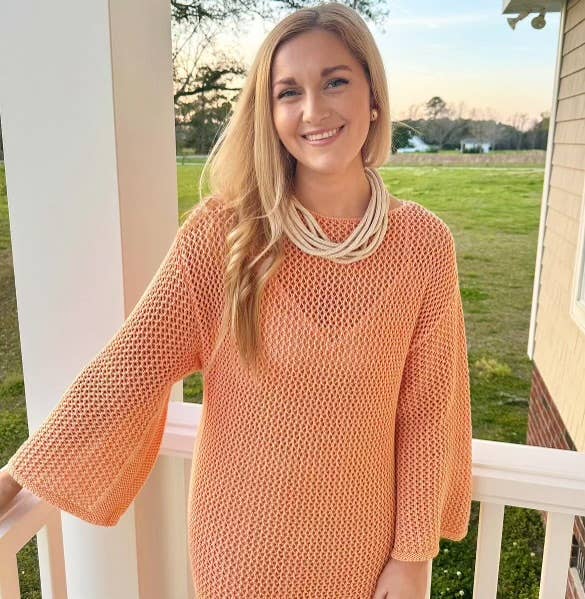 TWO FORTY TWO - "Original" Slub 8-Strand Necklace (ecru)