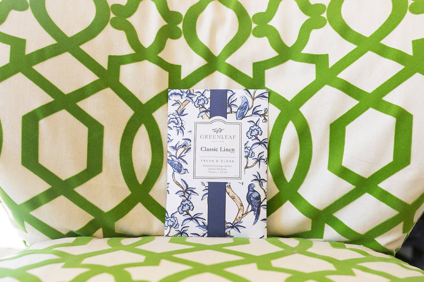 Greenleaf Gifts - Classic Linen Large Sachet 18 Pack | Americana Summer