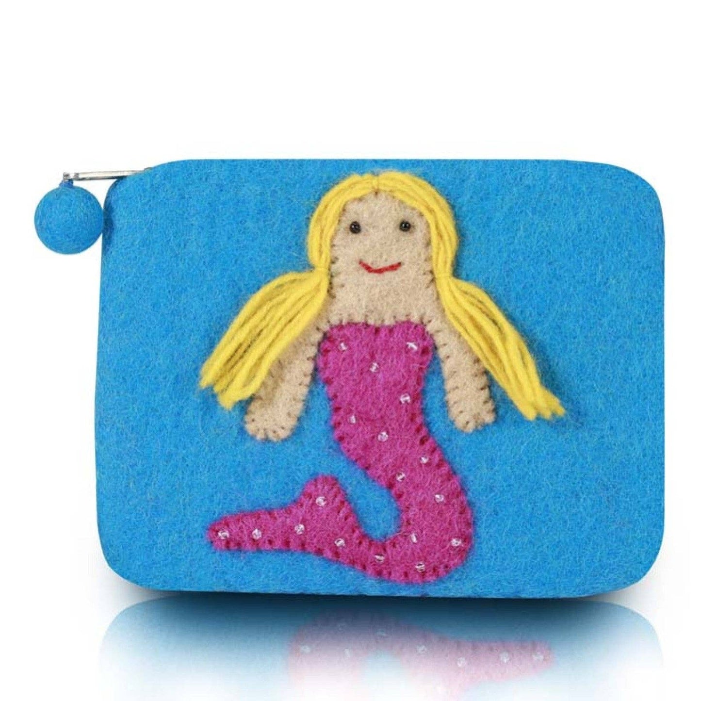 BNB Crafts Inc. - Mermaid Design Coin Purse: Turquoise