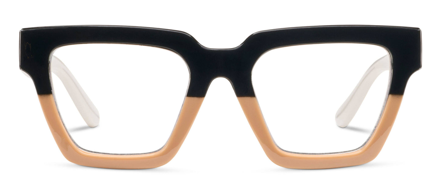 Peepers - Take a Bow (Blue Light): Chai Tortoise/Green / Reading / 1.75