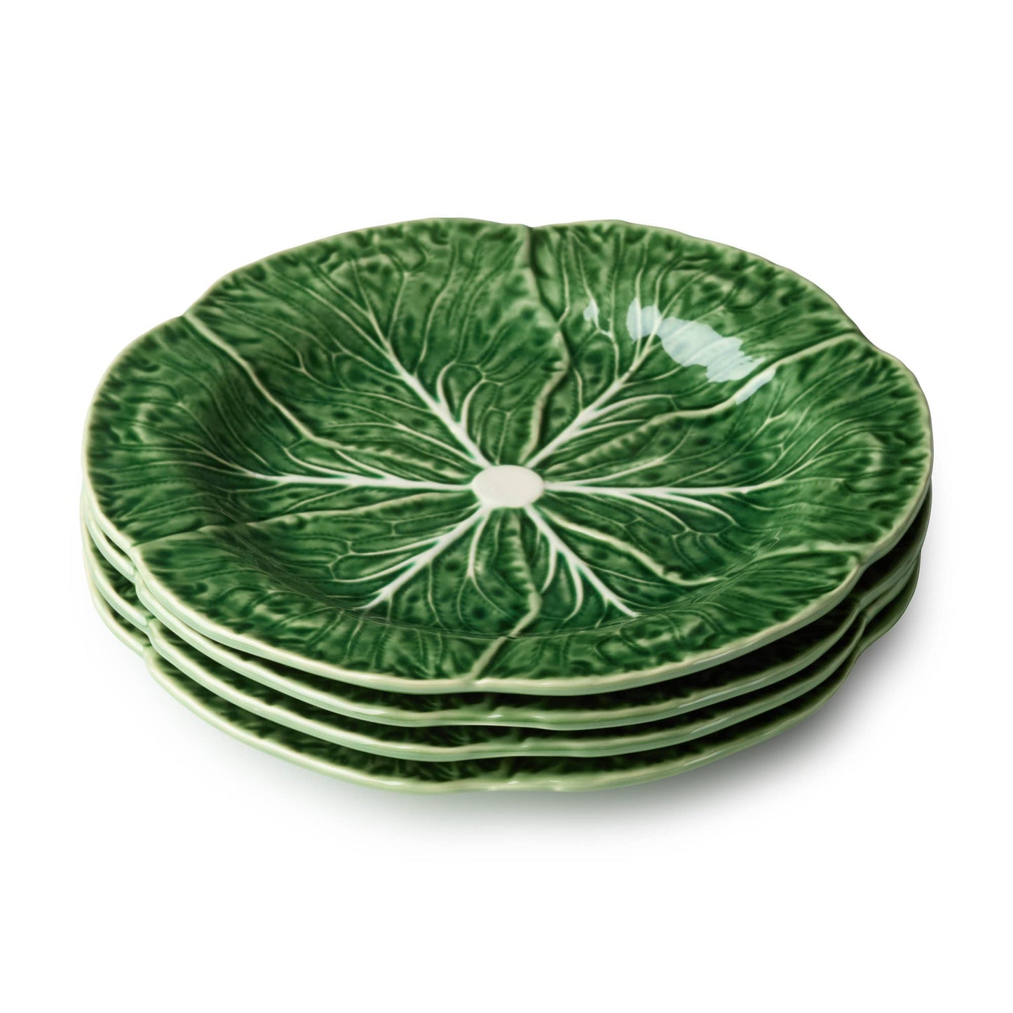 Certified International - Le Jardin Cabbage 3-D Salad Plate 9in