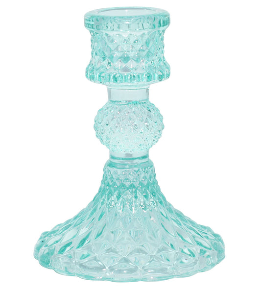 Twilight Collection - Baby Bella Candle Holder | Aquamarine
