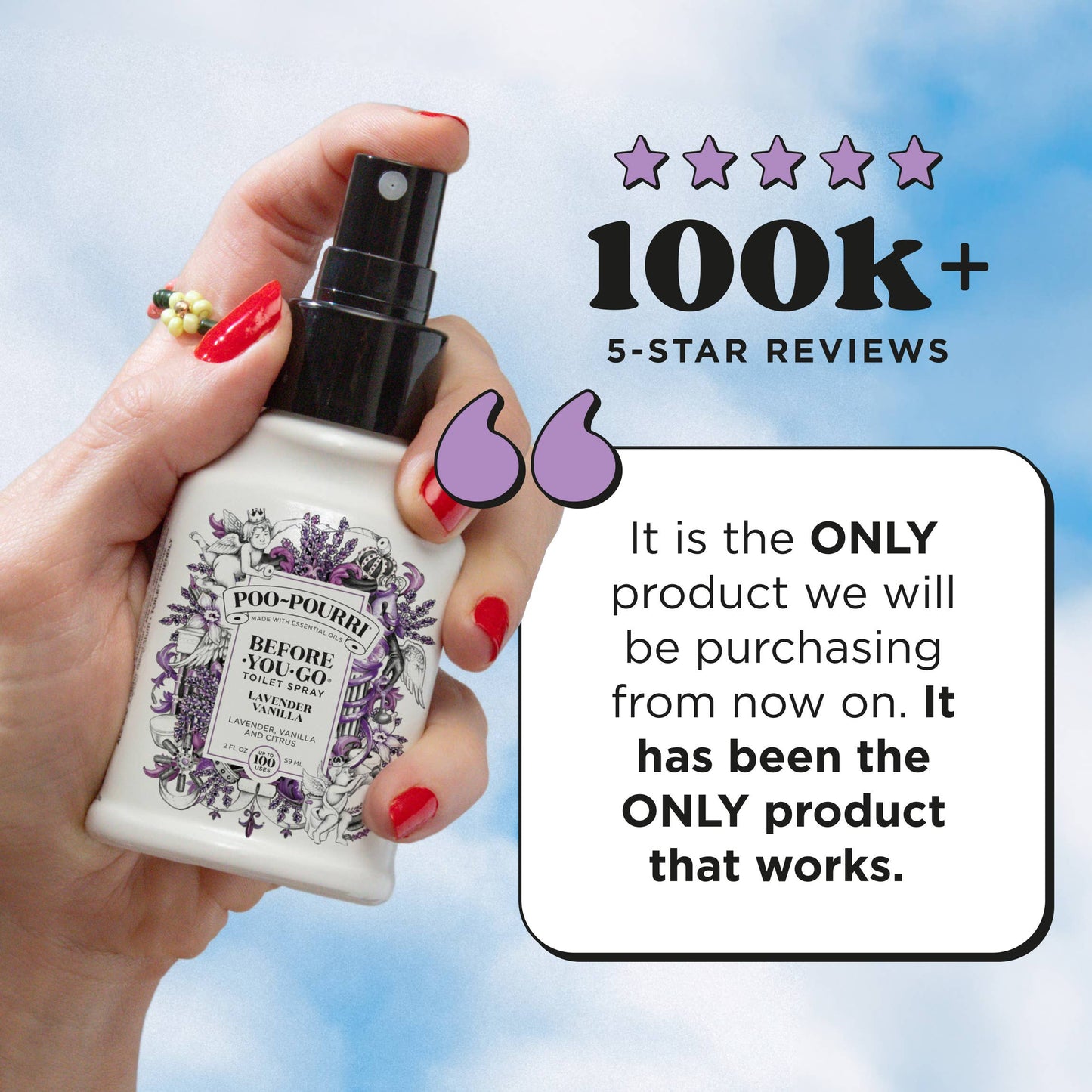 ~Pourri - Poo~Pourri Lavender Vanilla 2oz boxed