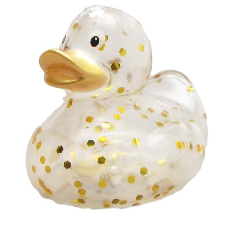 Duckshop - Gold glitter rubber duck - rubber duck