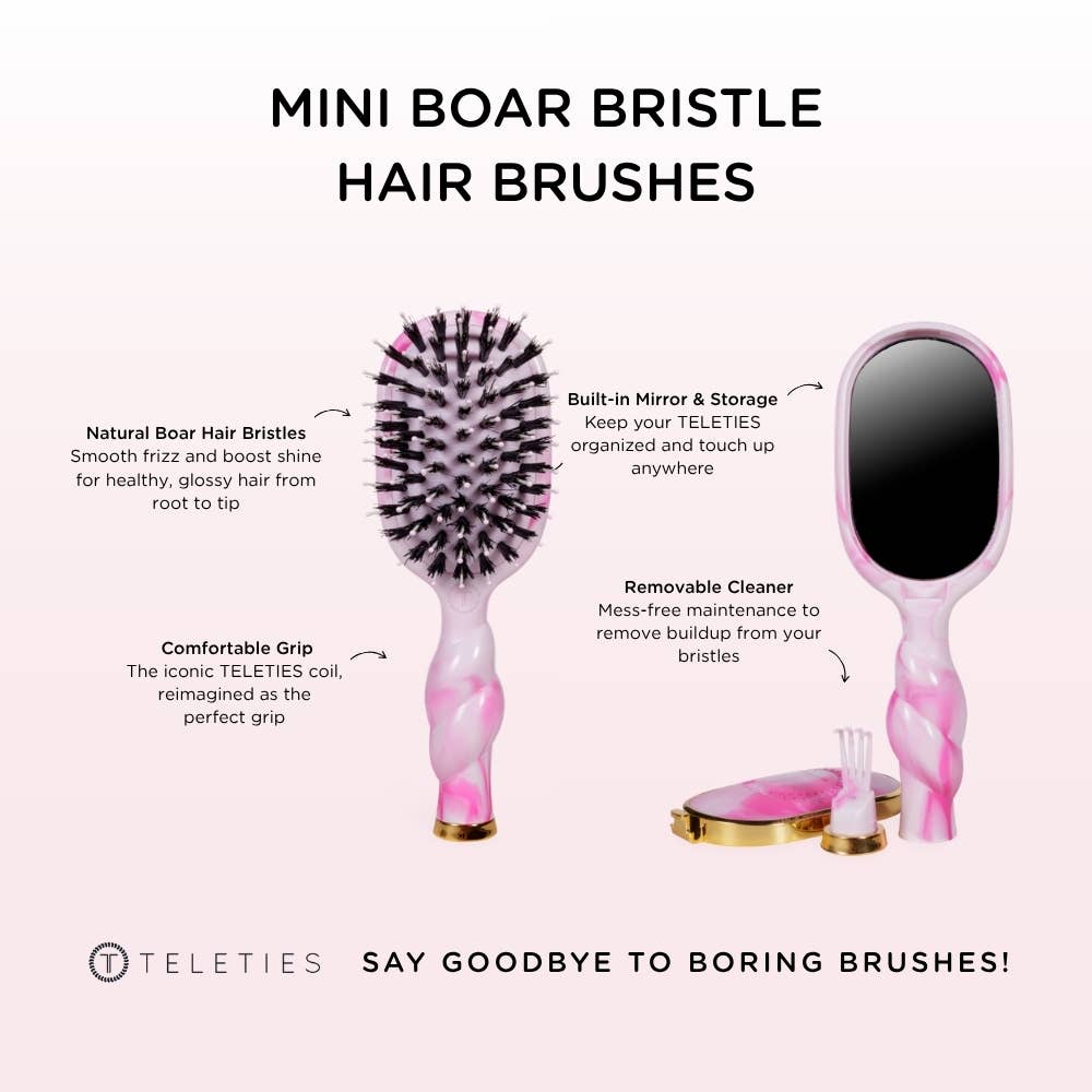 TELETIES - Mini Boar Brush | Pinch Me!