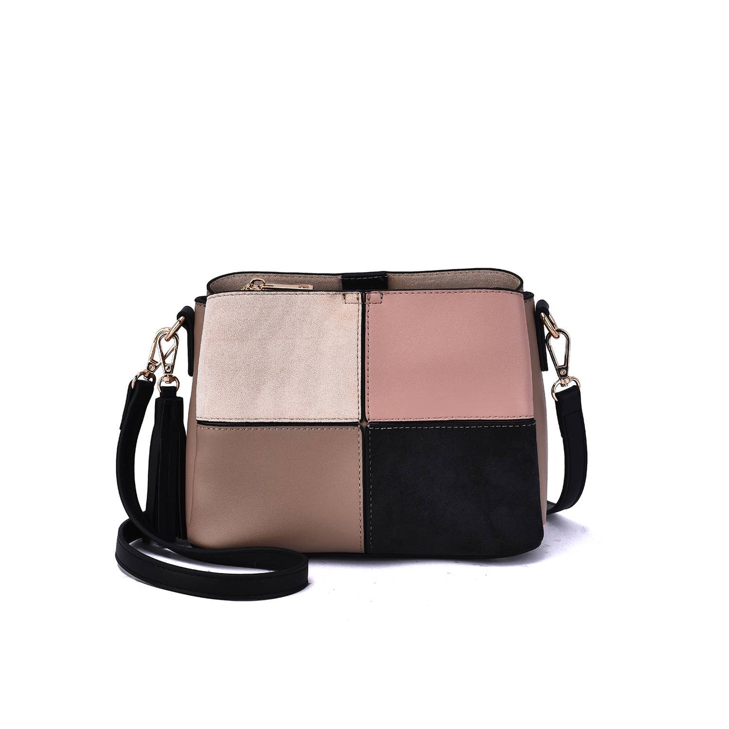 Mellow World - Salmi 3 Compartment Crossbody: BlueGrey