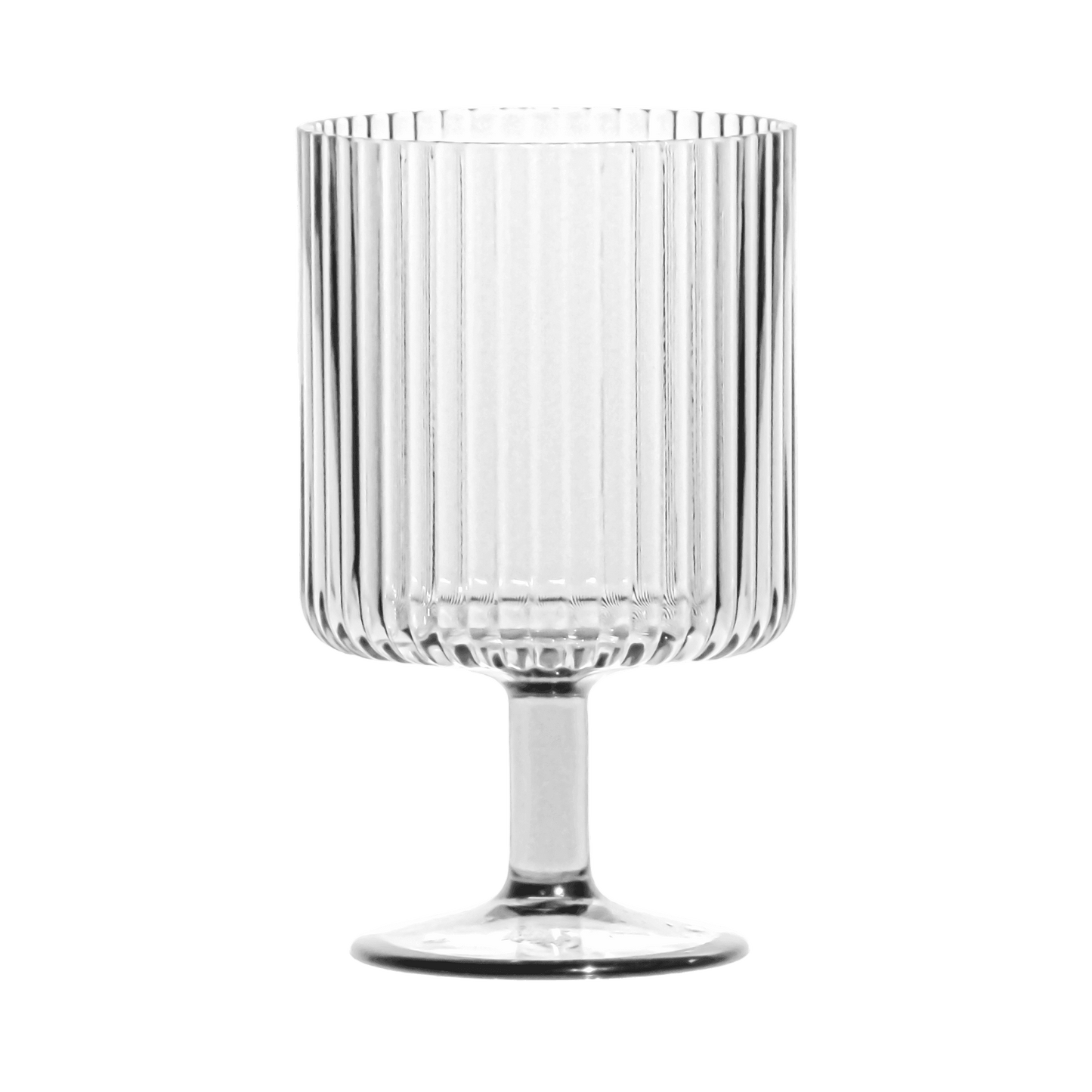 TarHong - Mesa Drinkware,Premium Acrylic,BPA Free,Dishwasher Safe: Goblet 15 oz. / Clear