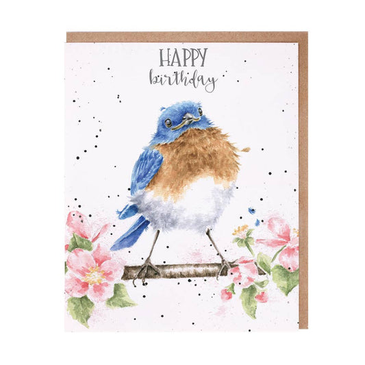 Wrendale Designs - The Bluebirds Song - Happy Birthday