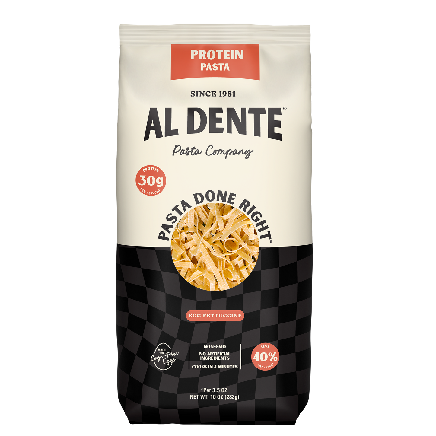 Al Dente Pasta - Protein Egg Fettuccine
