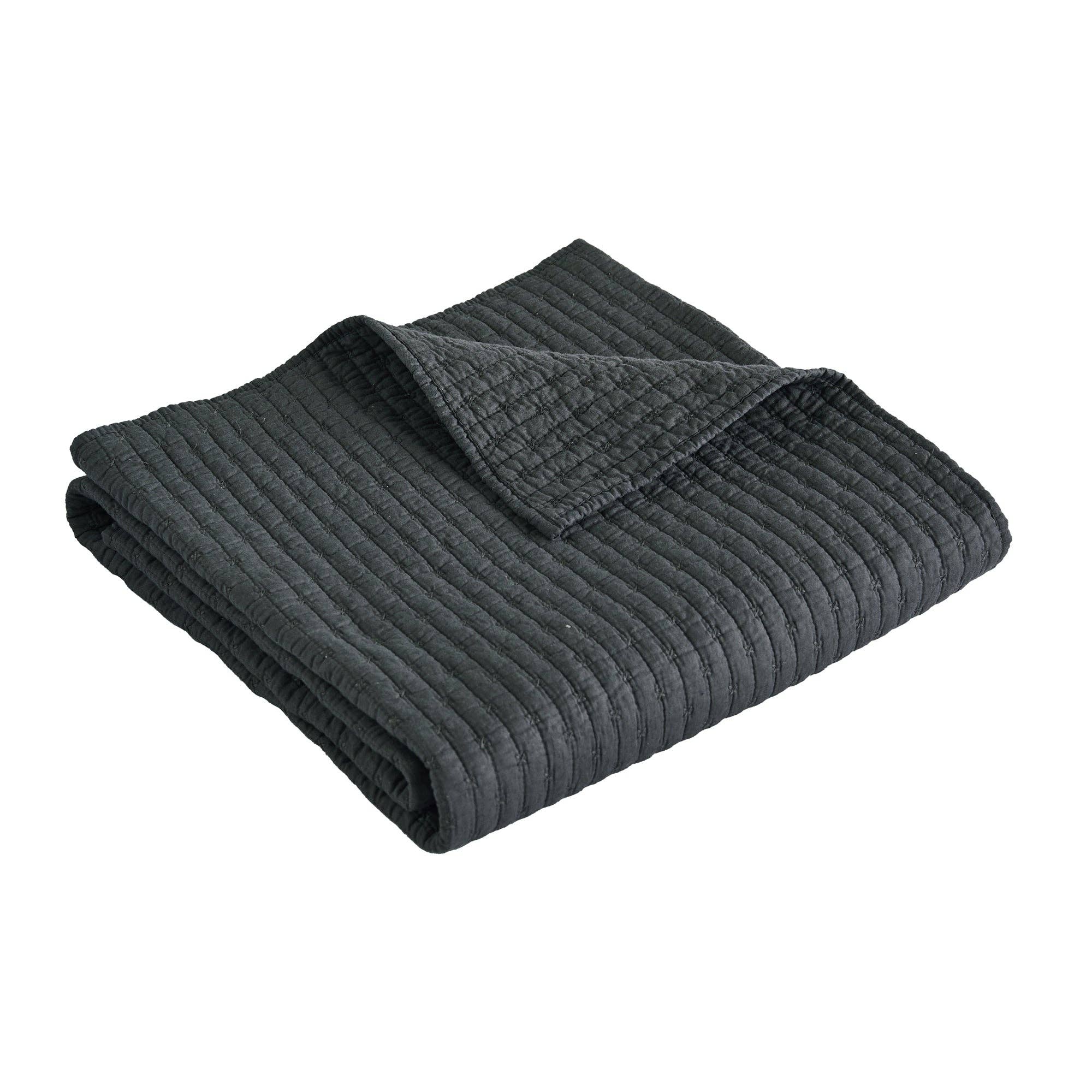 Levtex Home Cross Stitch Quilted Throw - Thumbnail 5