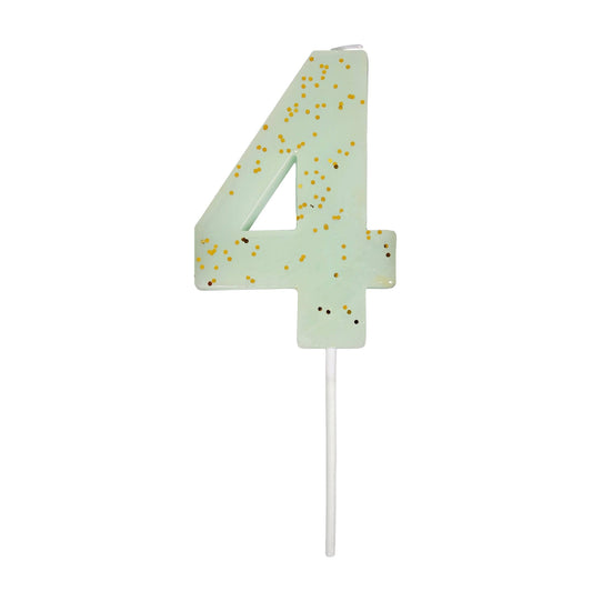 Meri Meri - Colored Number Candles: 4