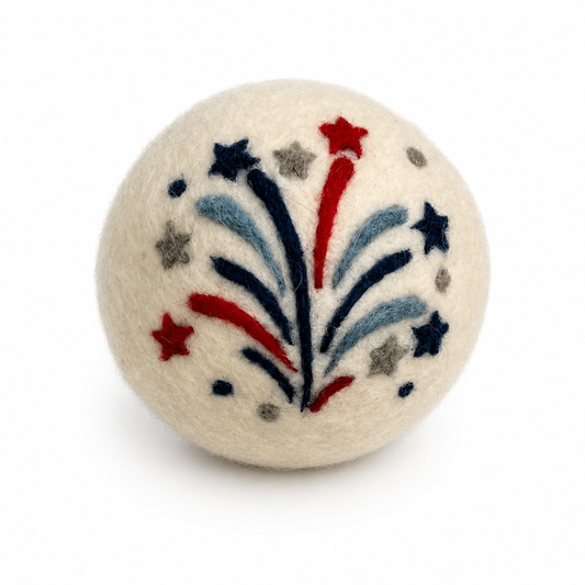 Ethical Global - Whimsy: Eco Wool Dryer Balls : Fireworks