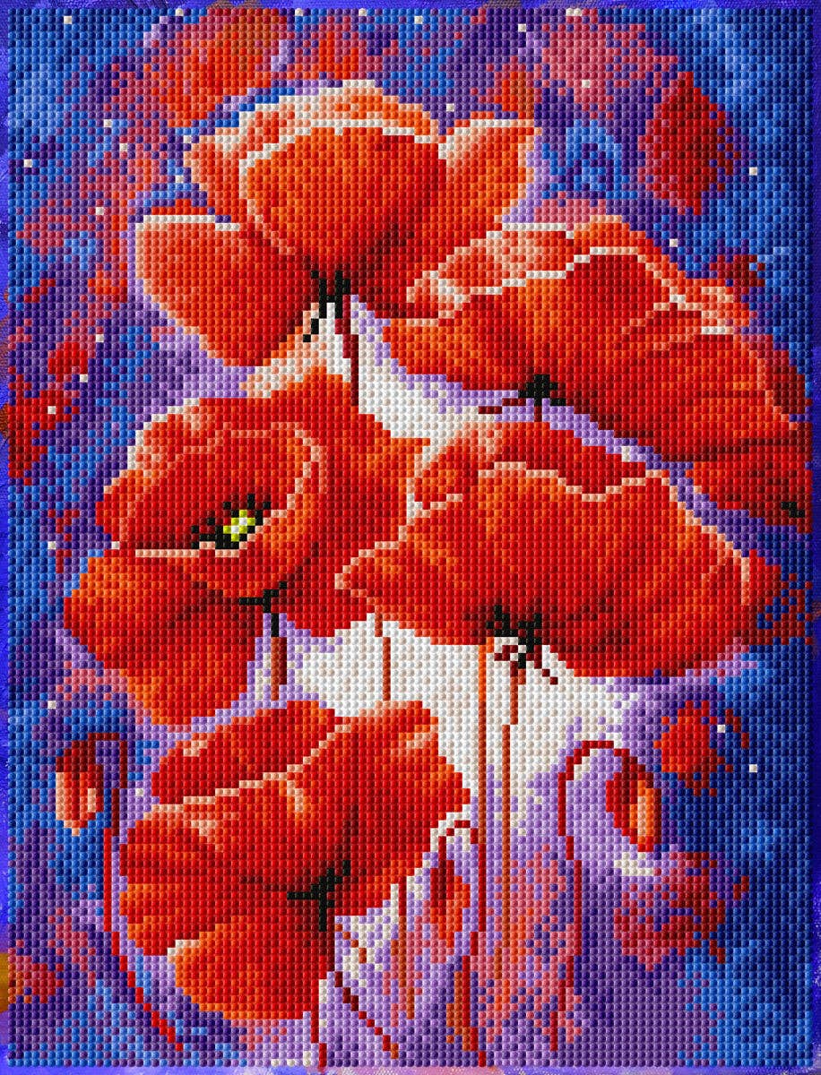 DIAMOND DOTZ® - Poppies